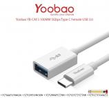 USB кабель Yoobao YB-CAF3, переходник USB Type-C - USB 3.0