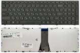Клавиатура для ноутбука Lenovo G50-70, B50-30, Z50-70 (с черной рамкой)