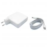 Блок питания зярядное устройство для Apple MNF82CH/A  USB-C, 87W для A1719 (USB-C кабель в комплекте)